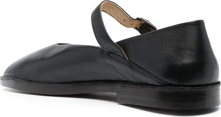 Mary Jane leather ballerina shoes - Image 3