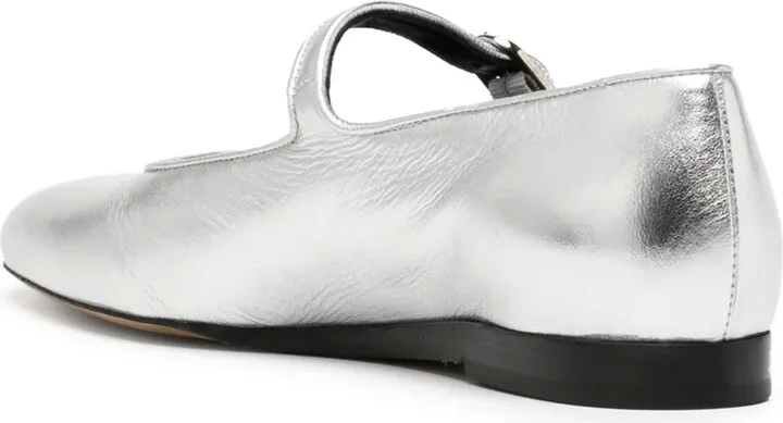 Mary Jane leather ballerina shoes - Image 3