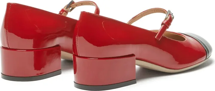 Mary Jane leather ballerinas - Image 3