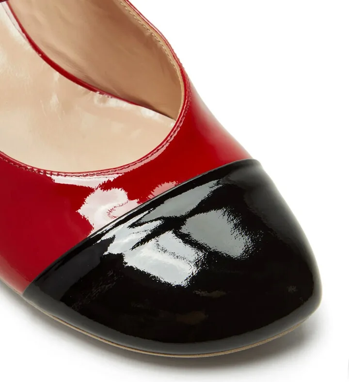 Mary Jane leather ballerinas - Image 4