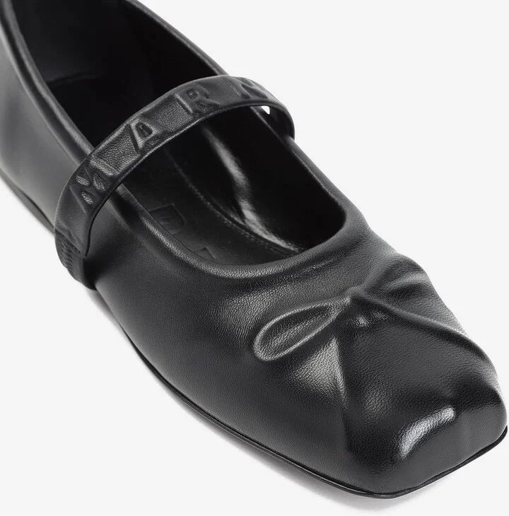 Mary Jane Leather Ballet Flats - Image 3