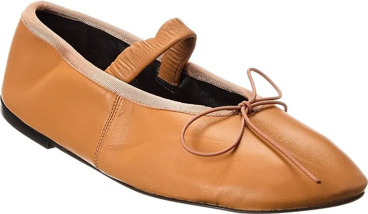 Mary Jane Leather Flat