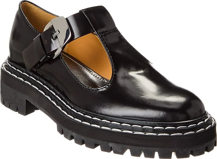 Mary Jane Leather Loafer