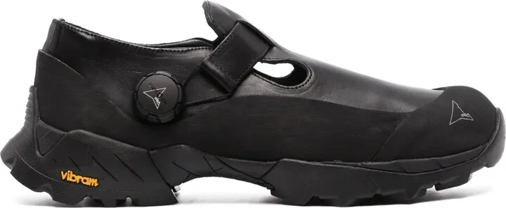 Mary Jane leather loafers