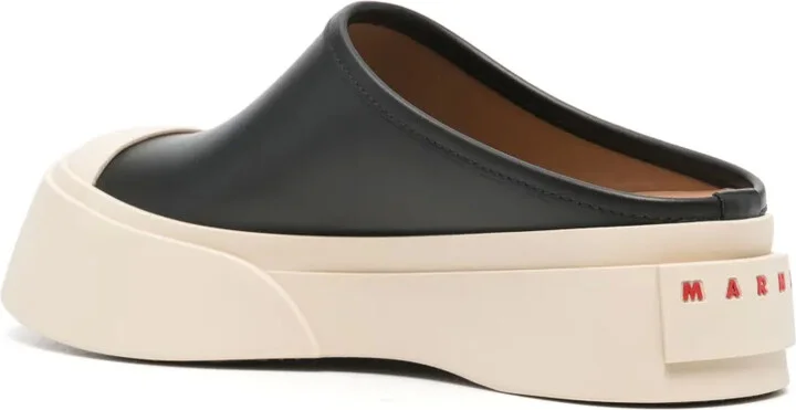 Mary Jane leather mules - Image 3