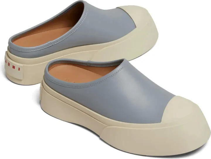 Mary Jane leather mules - Image 5