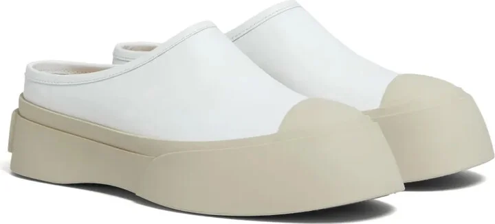 Mary Jane leather mules - Image 2