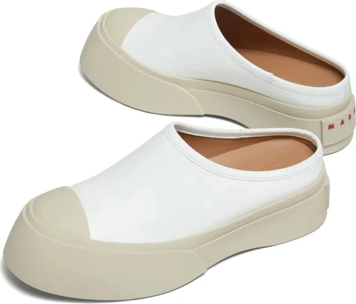 Mary Jane leather mules - Image 5