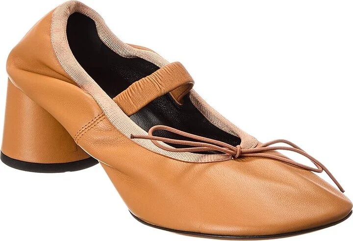 Mary Jane Leather Pump