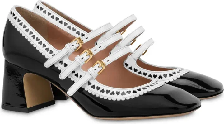 Mary Jane leather pumps - Image 2