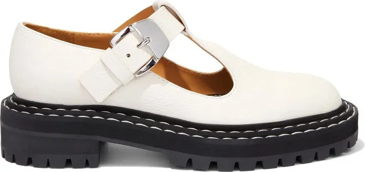 Mary Jane lug-sole shoes