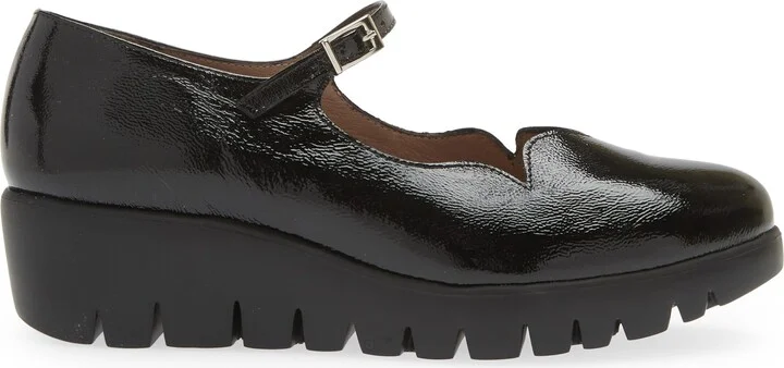 Mary Jane Platform Wedge Pump - Image 3