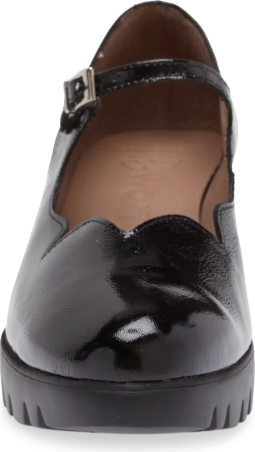 Mary Jane Platform Wedge Pump - Image 4