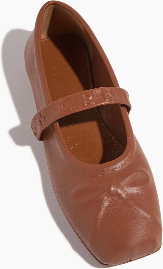 Mary Jane Shoe in Wood - Image 4