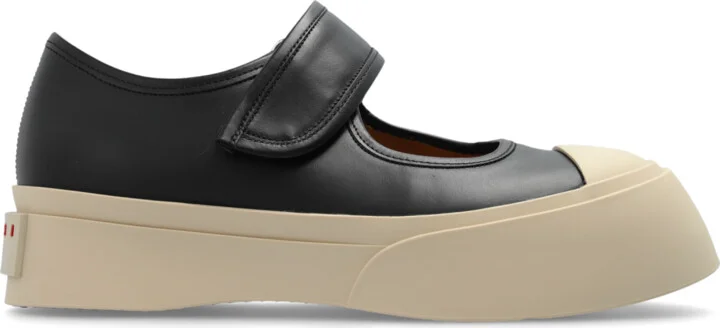 Mary Jane Shoes, , - Black