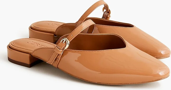 Mary Jane slip-on mules