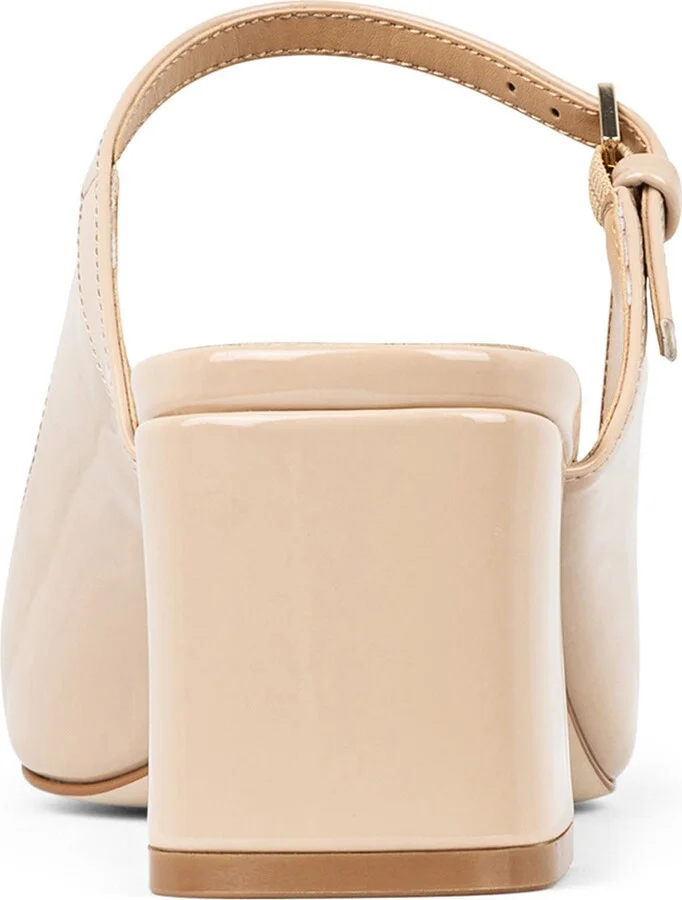 Mary Jane Strap Mule Pump - Image 2