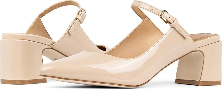 Mary Jane Strap Mule Pump - Image 7