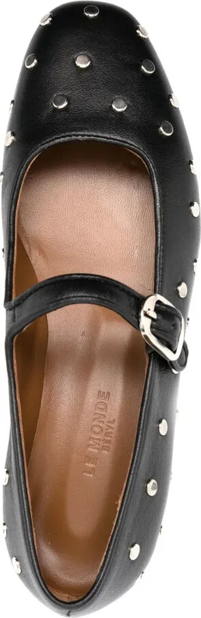 Mary Jane studded ballerina shoes - Image 4