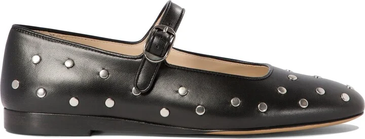 Mary Jane Studded Ballet Flats Ballerinas
