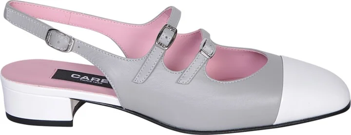 Mary Janes Abricot Grey/ivory