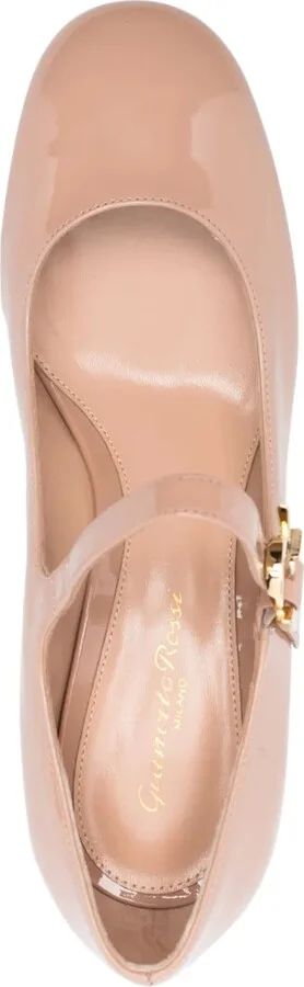 Mary Ribbon 50mm patent leather pumps - Image 4