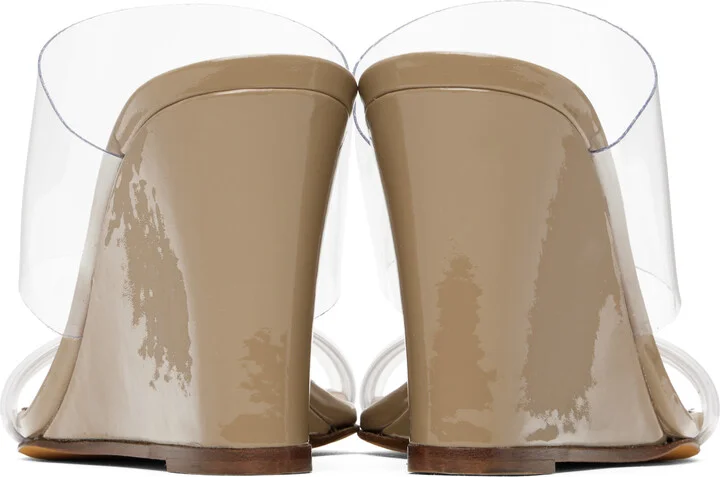 Maryam Nassir Zadeh Beige Olympia Heeled Sandals - Image 2