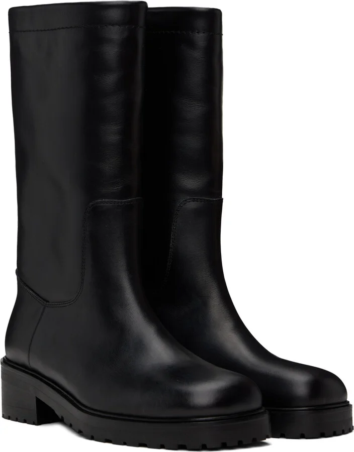 Maryam Nassir Zadeh Black Belmont Boots - Image 4