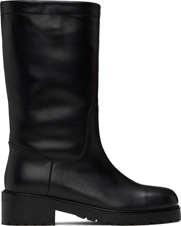 Maryam Nassir Zadeh Black Belmont Boots