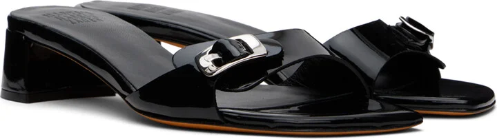 Maryam Nassir Zadeh Black Zeyna Slides - Image 4