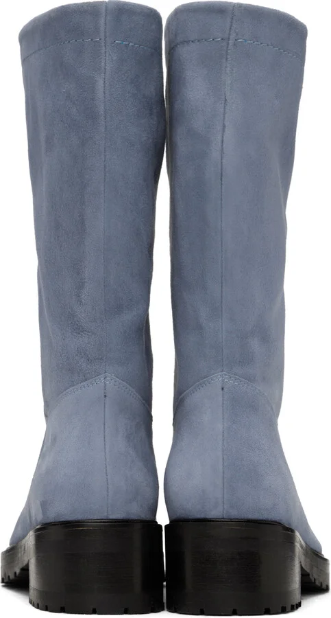 Maryam Nassir Zadeh Blue Belmont Boots - Image 2