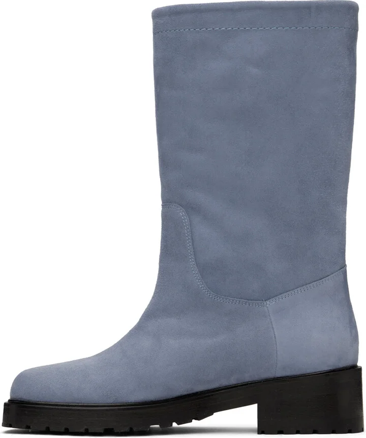 Maryam Nassir Zadeh Blue Belmont Boots - Image 3