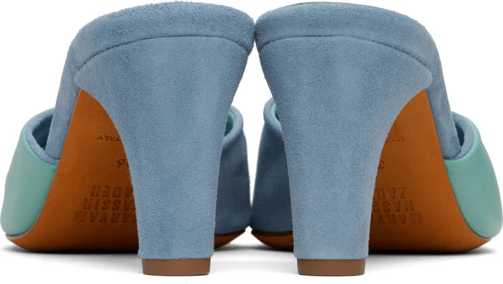 Maryam Nassir Zadeh Blue Louise Heeled Sandals - Image 2