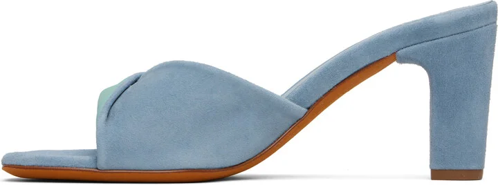 Maryam Nassir Zadeh Blue Louise Heeled Sandals - Image 3