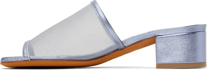 Maryam Nassir Zadeh Blue Sophie Heeled Sandals - Image 3