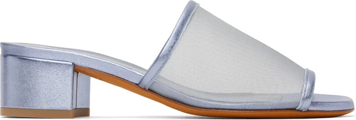 Maryam Nassir Zadeh Blue Sophie Heeled Sandals