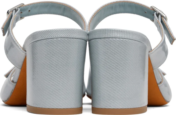 Maryam Nassir Zadeh Blue Una Heeled Sandals - Image 2