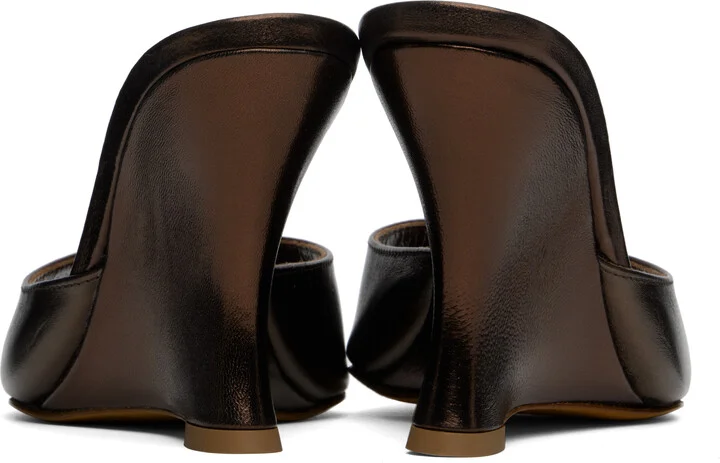 Maryam Nassir Zadeh Brown Lido Wedge Heeled Sandals - Image 2