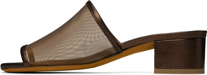 Maryam Nassir Zadeh Brown Sophie Heeled Sandals - Image 3
