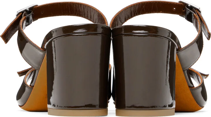 Maryam Nassir Zadeh Brown Una Heeled Sandals - Image 2