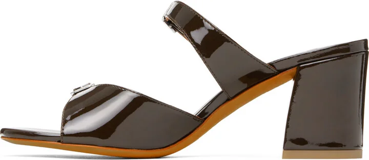 Maryam Nassir Zadeh Brown Una Heeled Sandals - Image 3