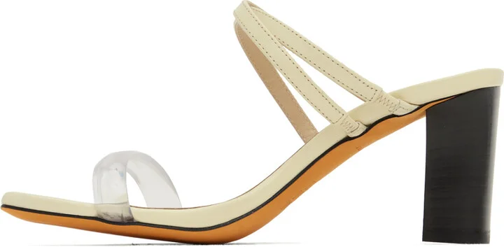 Maryam Nassir Zadeh Off-White Samantha Heeled Sandals - Image 3
