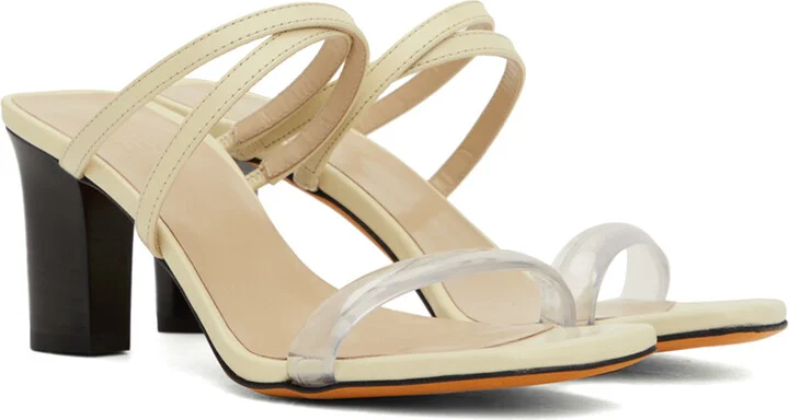 Maryam Nassir Zadeh Off-White Samantha Heeled Sandals - Image 4