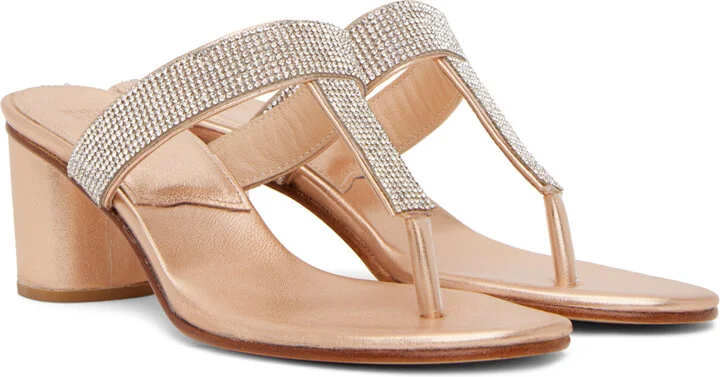 Maryam Nassir Zadeh Tan Esma Heeled Sandals - Image 4