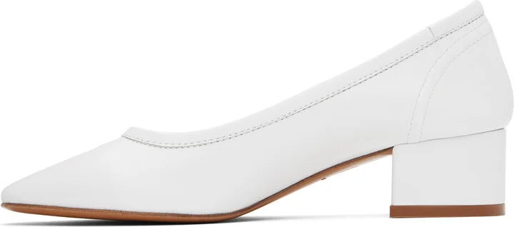 Maryam Nassir Zadeh White Roberta Heels - Image 3