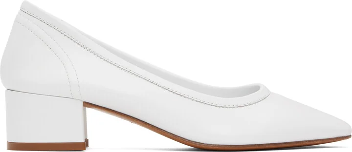 Maryam Nassir Zadeh White Roberta Heels