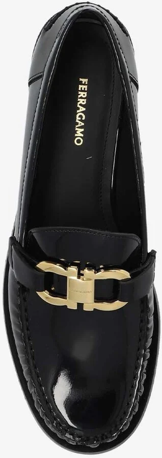 Maryan Gancini Leather Loafers - Image 3