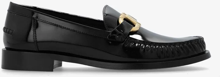 Maryan Gancini Leather Loafers