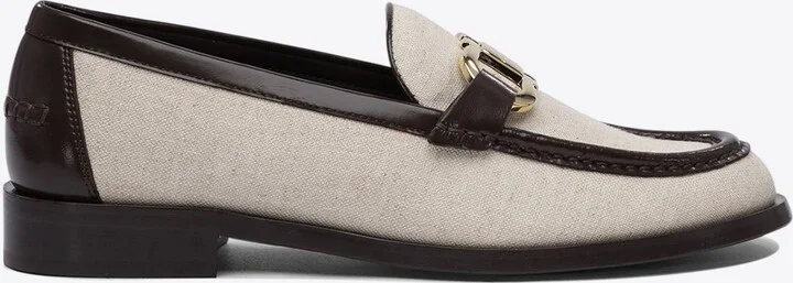 Maryan Leather-Paneled Loafers