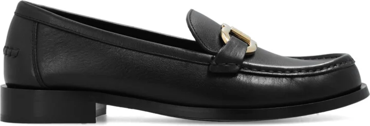 ‘Maryan’ Leather Shoes, , - Black